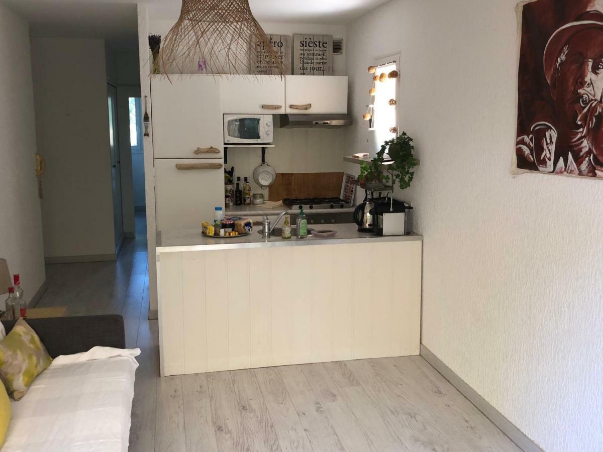 **** Beau T2 de 40 m2, jardin de 70m2, au calme, à 50 mètres de la plage Le Pradet Exterior foto