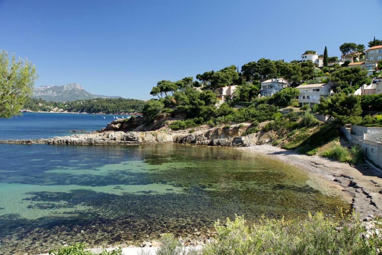 **** Beau T2 de 40 m2, jardin de 70m2, au calme, à 50 mètres de la plage Le Pradet Exterior foto