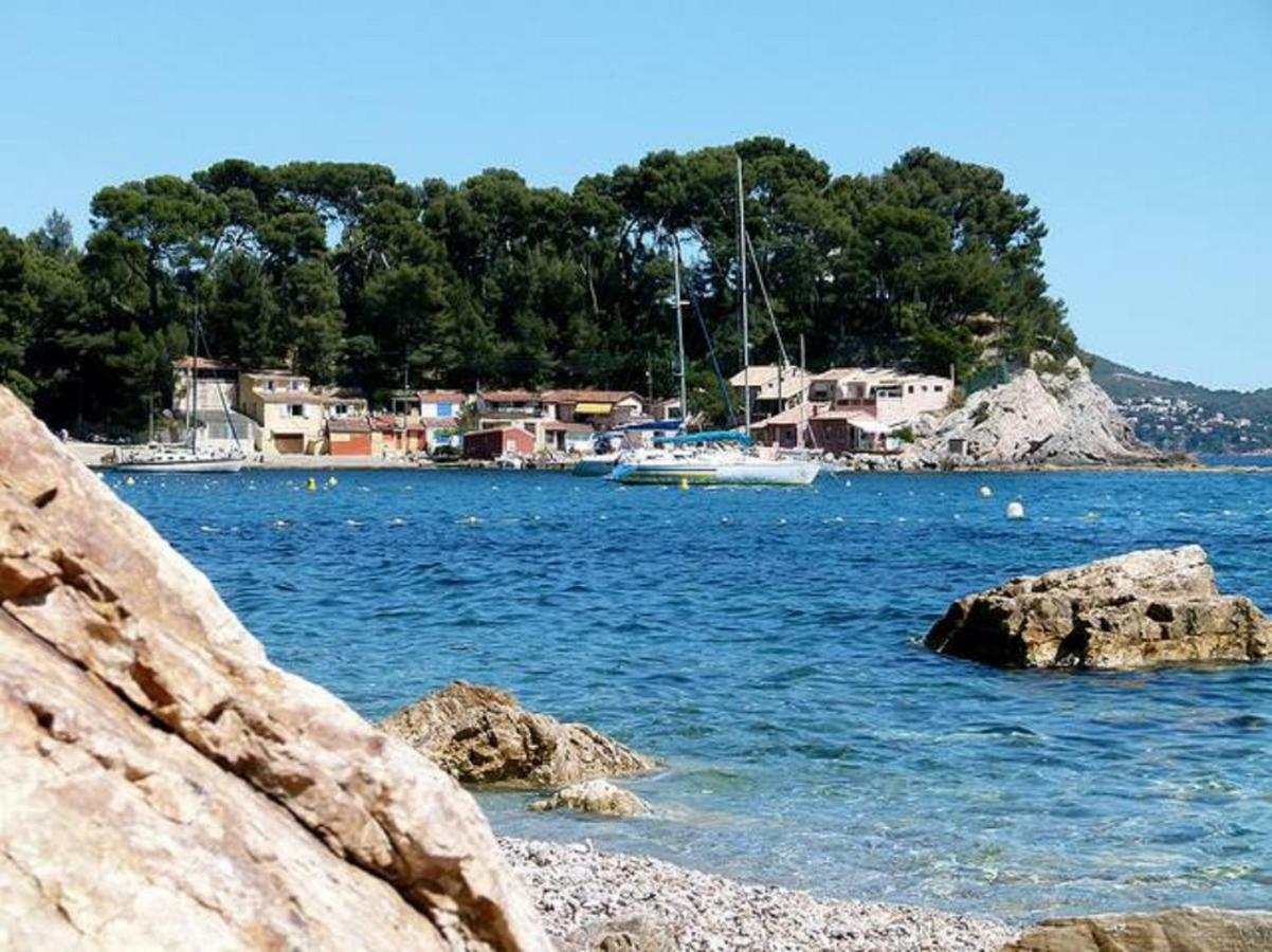 **** Beau T2 de 40 m2, jardin de 70m2, au calme, à 50 mètres de la plage Le Pradet Exterior foto