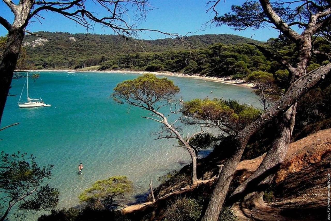 **** Beau T2 de 40 m2, jardin de 70m2, au calme, à 50 mètres de la plage Le Pradet Exterior foto